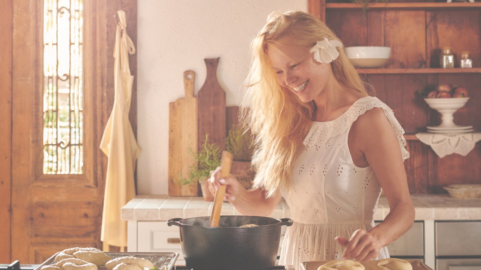 Pamela Anderson Is Cooking Up Something Special at Her 100-Year-Old Farmhouse