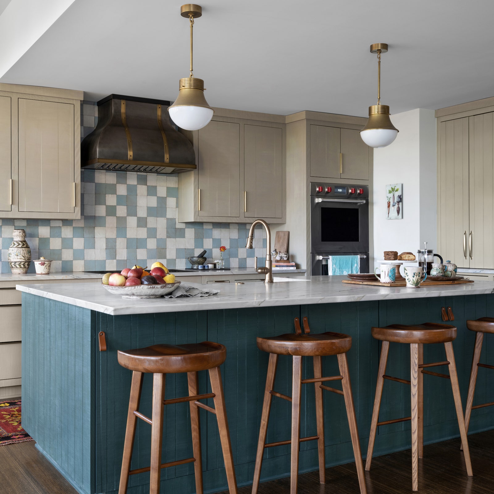 13 Blue Kitchen Ideas to Steal, From the Boldest Pops of Color to Clever Tilework
